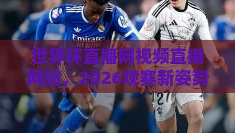 世界杯直播网视频直播网站，2026观赛新姿势【世界杯直播网视频直播网站】