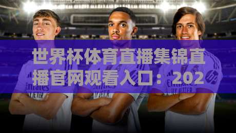 世界杯体育直播集锦直播官网观看入口:2026年最新观看渠道与技巧全解析