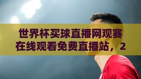 世界杯买球直播网观赛在线观看免费直播站,2026年球迷的秘密武器 世界杯买球直播网观赛在线观看免费直播站,2026年球迷的秘密武器