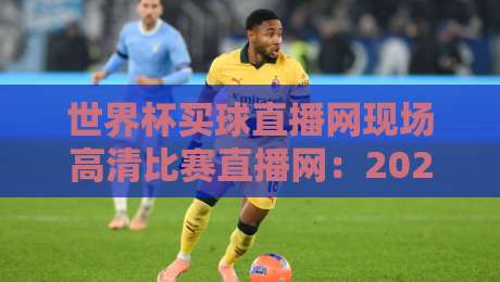 世界杯买球直播网现场高清比赛直播网:2026年足球迷的观赛新神器 世界杯买球直播网现场高清比赛直播网:2026年足球迷的观赛新神器