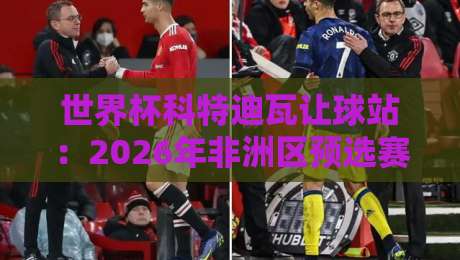 世界杯科特迪瓦让球站:2026年非洲区预选赛盘口深度解析