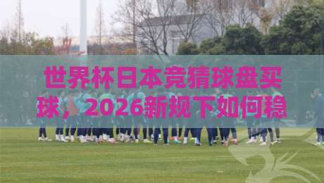 世界杯日本竞猜球盘买球,2026新规下如何稳中求胜?【世界杯日本竞猜球盘买球】 世界杯日本竞猜球盘买球,2026新规下如何稳中求胜?【世界杯日本竞猜球盘买球】